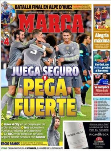 Portadas de la prensa deportiva