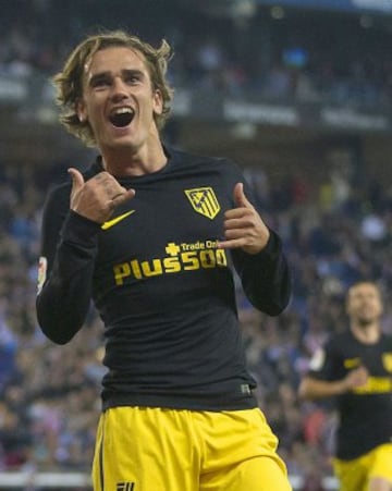 0-1. Griezmann celebró el primer gol.