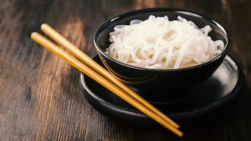 Shirataki noodles (Konjac) - japanese food