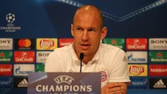 Robben: "No pensamos en el 0-4, en 2012 ya les ganamos"