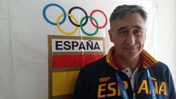 Cayetano Cornet, plusmarquista espa&ntilde;ol de 400 metros.