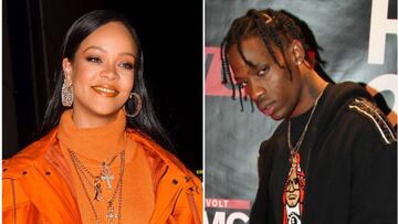 Se confirma el romance secreto entre Rihanna y Travis Scott