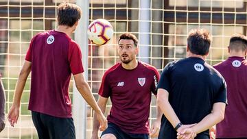 Aduriz en Lezama.