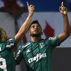 Borja goleador de Palmeiras, mira a sus rivales en Brasil
