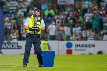 Así fue la ceremonia previo al Santos Laguna vs Cruz Azul en la ida de la Final de la Liga MX