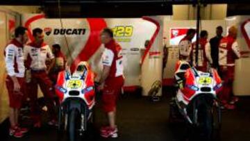 Las Ducati de Iannone.