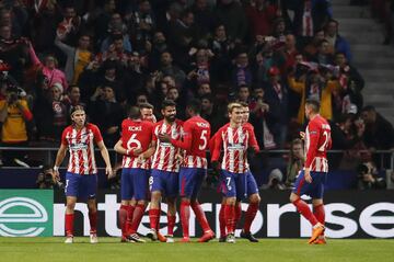 Atlético de Madrid-Lokomotiv en imágenes