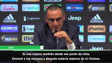 60 años y el fútbol le sigue emocionando así: Sarri, sobre entrenar a Cristiano