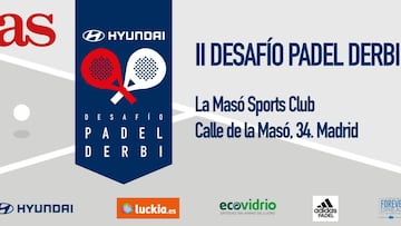 AS organiza un torneo de p¨¢del entre exjugadores merengues y colchoneros