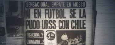 La aventura de Chile en la URSS: el único día que jugó en Moscú
