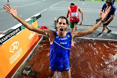 El italiano Tamberi acaba con la hegemon¨ªa de Barshim