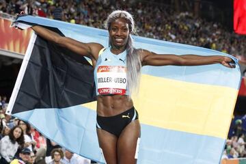 Shaunae Miller, en los Juegos de la Commonwealth.