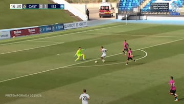 El golazo del Castilla con una definición de ‘killer’ de Rachad: pasen y vean...