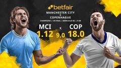 Manchester City vs. FC Copenhague: horario, TV, estadísticas, cuadro y pronósticos