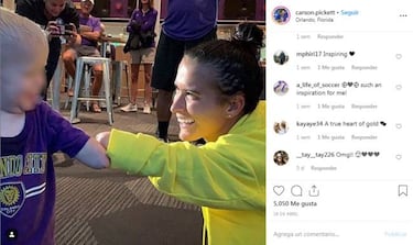 Carson Pickett, la futbolista sin antebrazo que conquista EE UU