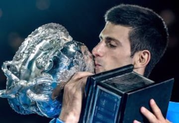 Djokovic ya se había coronado campeón de Australia en cuatro oportunidades anteriores.