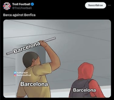 Las remontadas, protagonistas de los memes de la jornada Champions