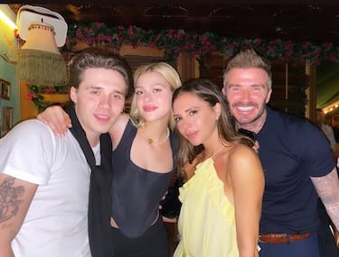 Brooklyn Beckham y su esposa, Nicola, negocian con Netflix su propia serie