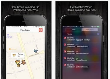 Notificaciones cuando hay un pokémon cerca sin abrir Pokémon GO