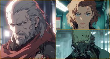 anime metal gear solid ia inteligencia artificiao hideo kojima metal gear collection remake mgs 3 delta sniper wolf psycho mantis historia MGS big boss