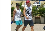 James pasa sus vacaciones en Cartagena, antes de unirse al Madrid