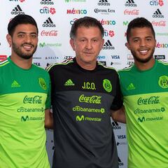 Carlos Vela y los Dos Santos estarán ante Bosnia y Herzegovina en San Antonio