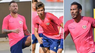 Luna, Saúl y Ulloa, los últimos fichajes del Rayo.