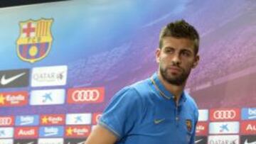 Piqué, en rueda de prensa