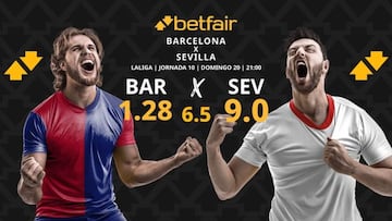 FC Barcelona vs. Sevilla FC: horario, dónde ver, pronósticos y clasificación
