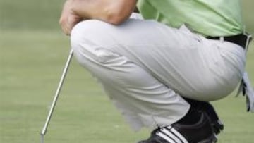 <b>MAL COMIENZO</b>. Los golfistas españoles comenzaron con muy mal pie el USA Open.