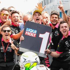 Arbolino se regala por su 19 cumpleaños la pole en Brno