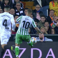 El exquisito control de Jesé que pudo propiciar el 0-1 del Betis