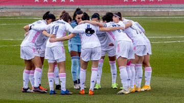 Jugadoras del Real Madrid.