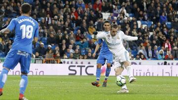 Bale marcó en abril este gol al Getafe (3-1).
