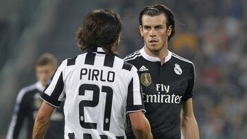 Pirlo y Bale. 