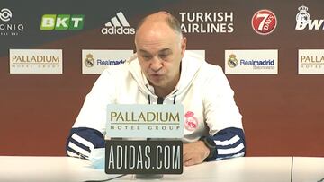 Laso: "El trabajo defensivo en equipo será clave ante Maccabi"