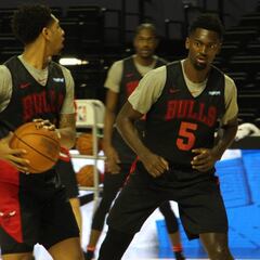 Las mejores postales del entrenamiento de Chicago Bulls