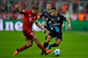 Bayern - Arsenal, en imágenes