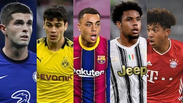 Pulisic, Reyna, Dest, McKennie, Ricards y Admas fueron los jugadores de Estados Unidos que tuvieron actividad en la jornada 5 de Champions League.