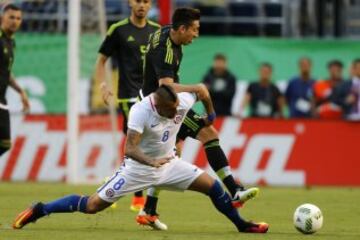 Chile vs México, en imágenes