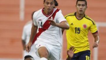 Cristian Benavente despuntó con Perú en el Sudamericano Sub-20.