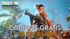 Free Fire | Códigos de hoy viernes 1 de diciembre de 2023: recompensas gratis