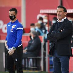 Luis García Plaza: "Le tengo un gran respeto al Logroñés, es un rival de entidad"