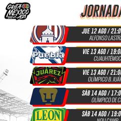 Liga MX: Fechas y horarios de la jornada 4, Apertura 2021