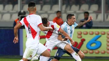 Argentina deja escapar la victoria ante Perú en Lima