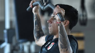 River se entrenó en Ezeiza, pero no hay pistas sobre el equipo