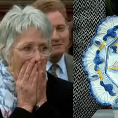 Una jubilada vende dos platos que habían estado colgados en su casa por miles de euros: “Los traje aquí en mi bolso”