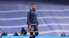 Así fue el partido de Mbappé en el Bernabéu