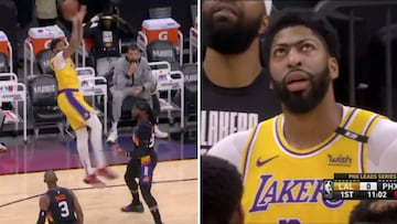 La inconsciente acción de Anthony Davis que es criticada