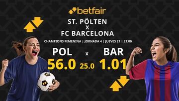 SKN St. Pölten vs. FC Barcelona: horario, dónde ver, pronósticos y clasificación